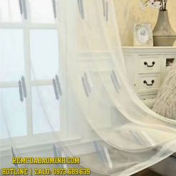 Rèm vải voan đẹp trang trí mã VN05