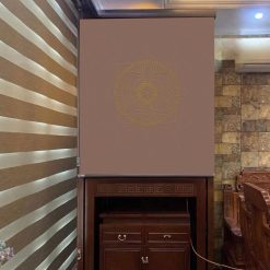 Mẫu Rèm che bàn thờ hiện đại RCBT2501-09
