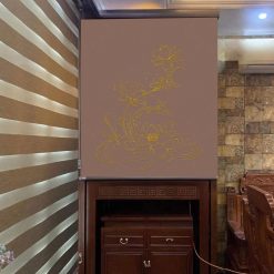 Rèm che bàn thờ chung cư đẹp RCBT2501-11
