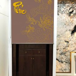 Mẫu Rèm che ban thờ giá rẻ RCBT2501-15