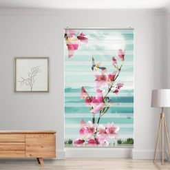 Rèm cầu vồng cao cấp in tranh đẹp mã RCVI-121