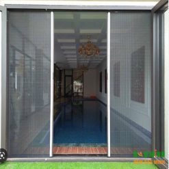 Cửa nhôm lưới chống muỗi - Cửa Xếp Tiện Lợi CLBM41