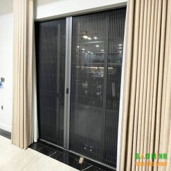 Cửa lưới dạng xếp chống muỗi hiệu quả CLBM46