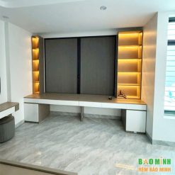 Rèm tổ ong lắp trên kính đẹp VTO27