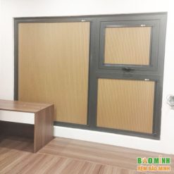 Rèm tổ ong lắp trên kính đẹp VTO06