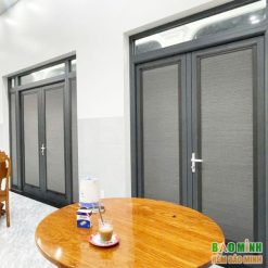 Rèm tổ ong cản nhiệt lắp cửa nhôm đẹp VTO82