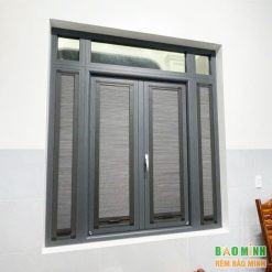 Rèm tổ ong cản nhiệt lắp cửa nhôm đẹp VTO83