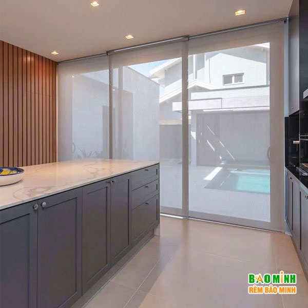 Rèm Cuốn Tự Động Nâng Tầm Không Gian - Mã RC132