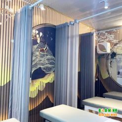 Rèm Spa Cản Sáng Giúp Khách Thư Giãn - Mã SP36
